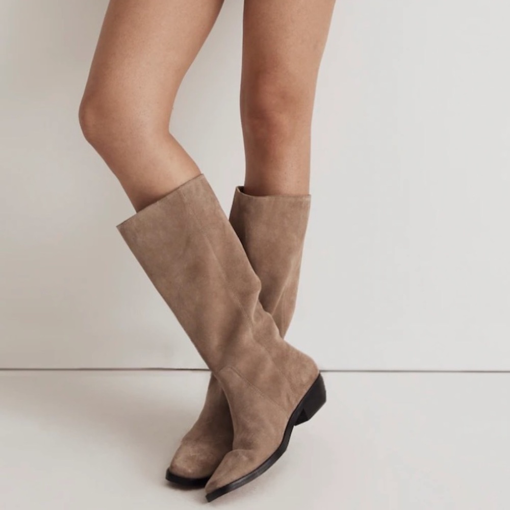 The Antoine Tall Boot with Extended Calf